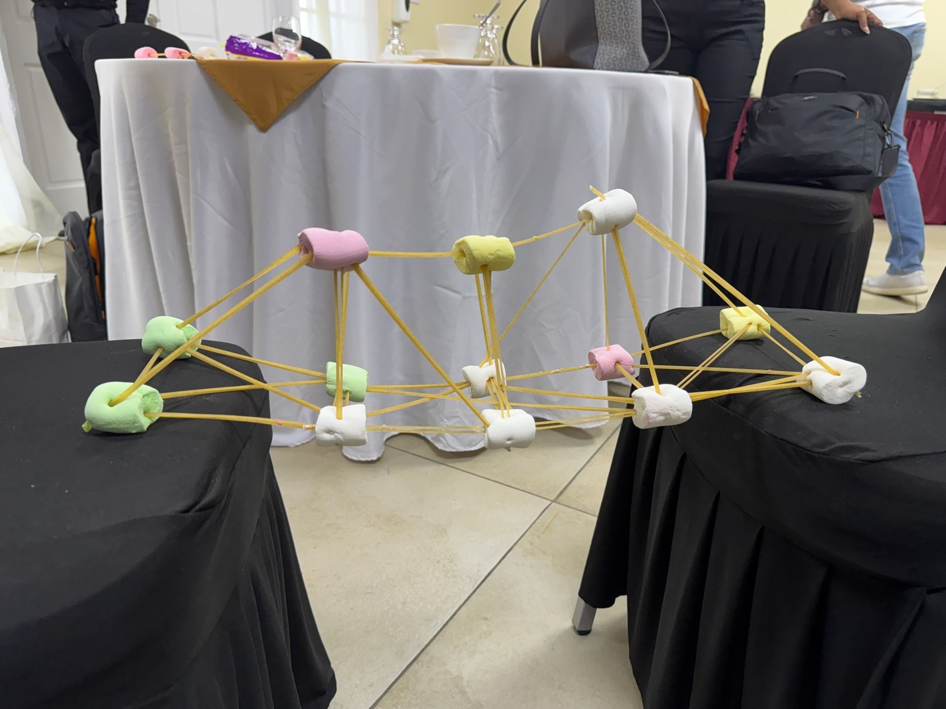 Results of our Team building activity “Building Bridges”